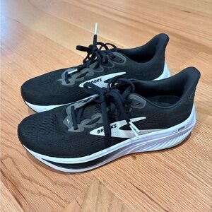 Brooks Black & White Ghost 17 Running Sneakers